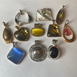 Lot of 11 Vintage RMN Pendents